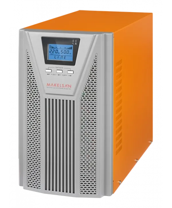 MAKELSAN POWERPACK SE 2 KVA / 1800W (1F/1F) 5-10dk (4x 12V/9AH) ONLINE MU02000N11EAV06