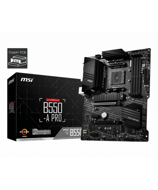 MSI B550-A PRO DDR4 4400(OC)Mhz HDMI / DP ATX AM4