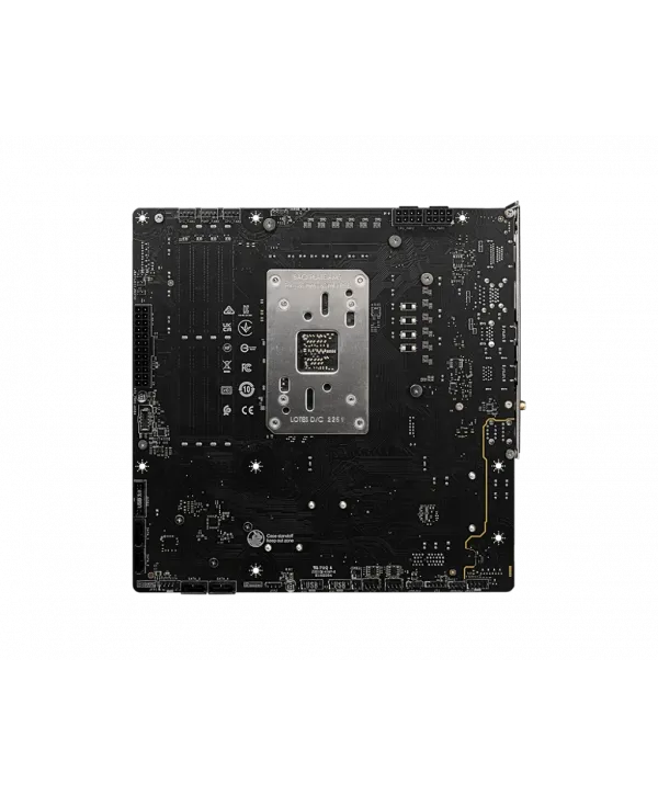 MSI B650M PROJECT ZERO AM5 DDR5 7600MHZ(OC) HDMI DP M.2 USB3.2 2.5G LAN WI-FI 6E mATX