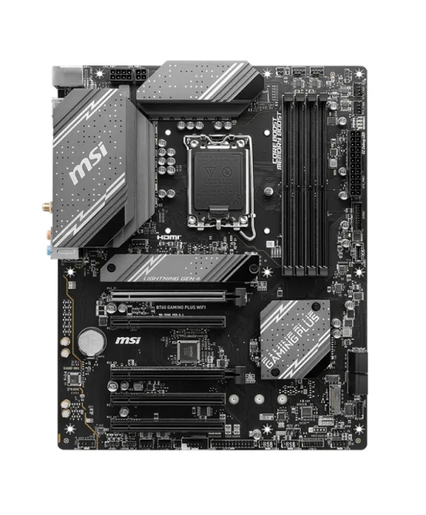 MSI B760 GAMING PLUS WIFI D5 M.2 HDMI DP LAN WİFİ ATX 1700P