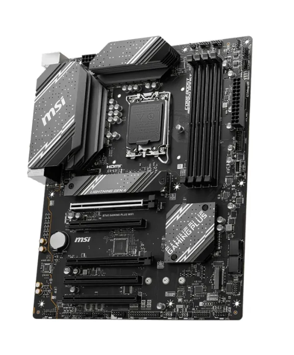 MSI B760 GAMING PLUS WIFI D5 M.2 HDMI DP LAN WİFİ ATX 1700P