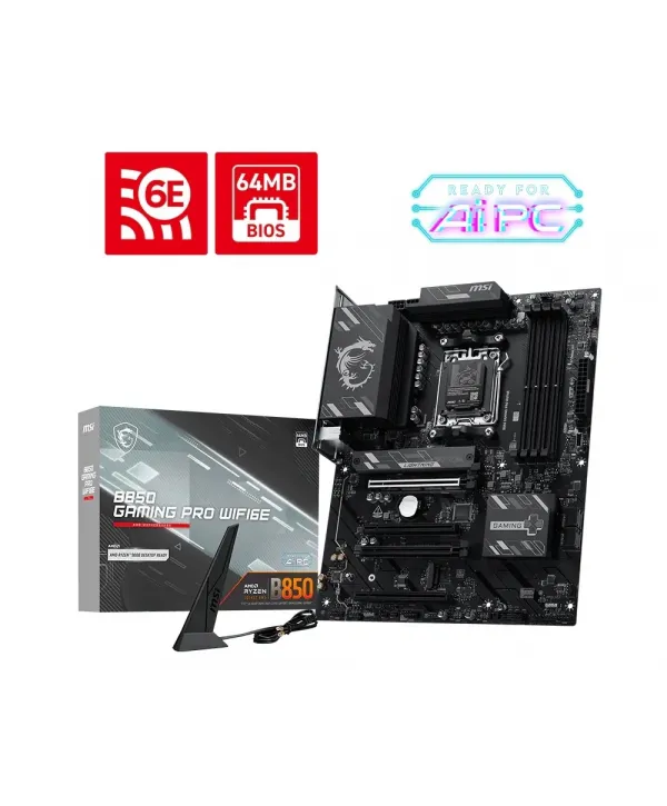 MSI B850 GAMING PRO WIFI6E DDR5 AM5 ANAKART
