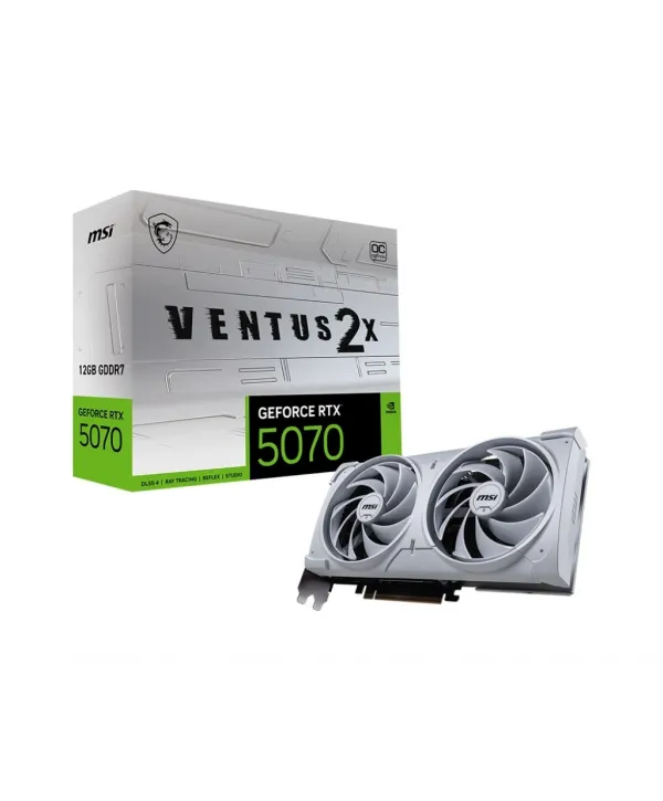 MSI GEFORCE 5070 12G VENTUS 2X OC WHITE 192BIT VGA