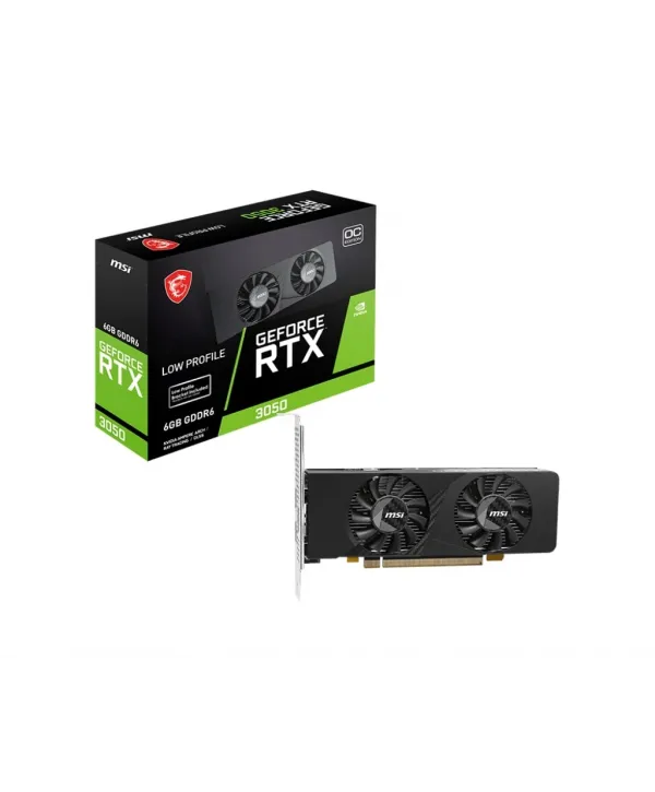 MSI GEFORCE RTX 3050 LP E 6G OC