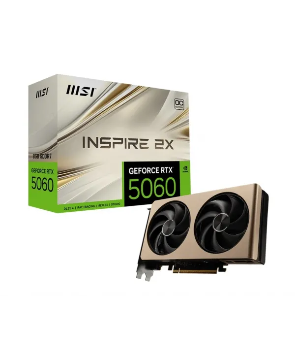 MSI GEFORCE RTX 5060 8G INSPIRE 2X OC 128BIT