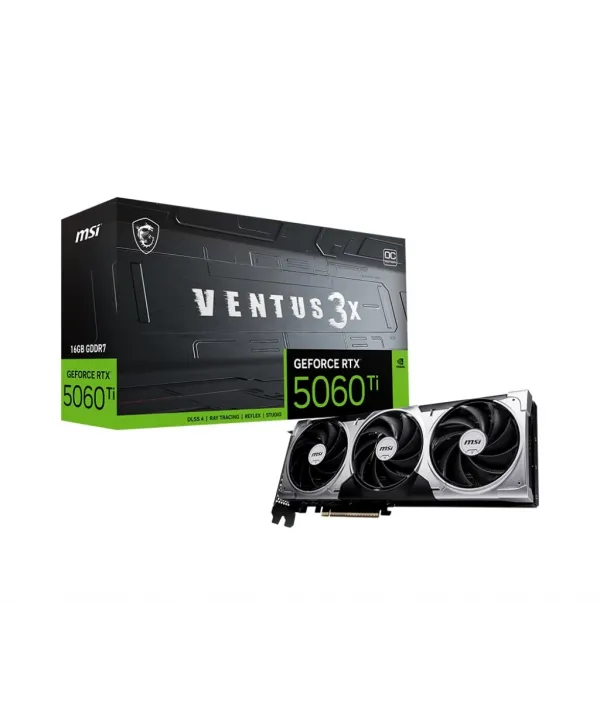 MSI GEFORCE RTX 5060 TI 16G VENTUS 3X OC VGA
