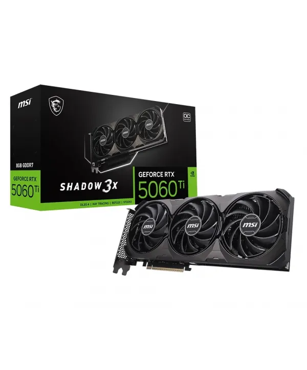 MSI GEFORCE RTX 5060 TI 8G SHADOW 3X OC CLASSIC