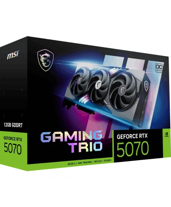 MSI GEFORCE RTX 5070 12G GAMING TRIO OC GDRR7 192B