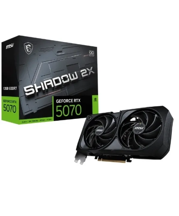 MSI GEFORCE RTX 5070 12G SHADOW 2X OC GDRR7 192Bit