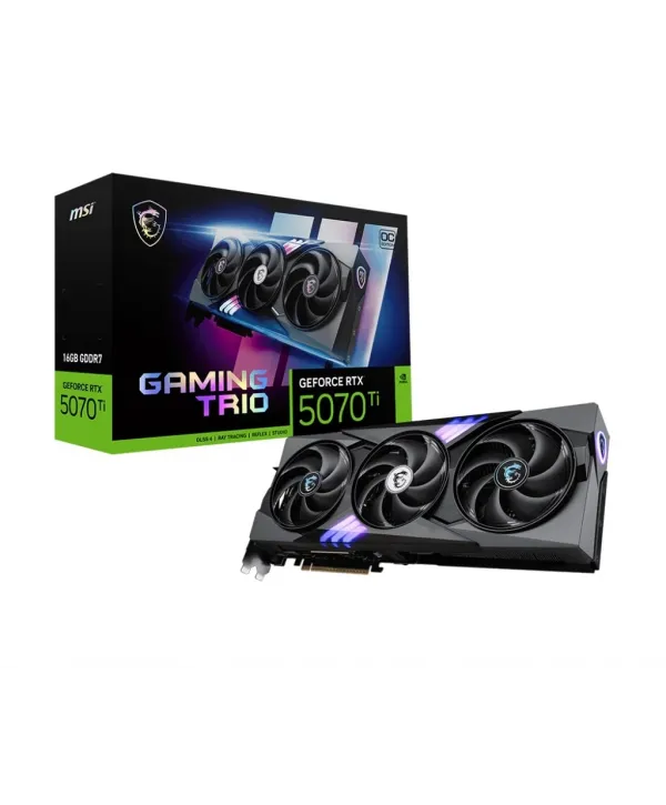 MSI GEFORCE RTX 5070 TI 16G GAMING TRIO OC