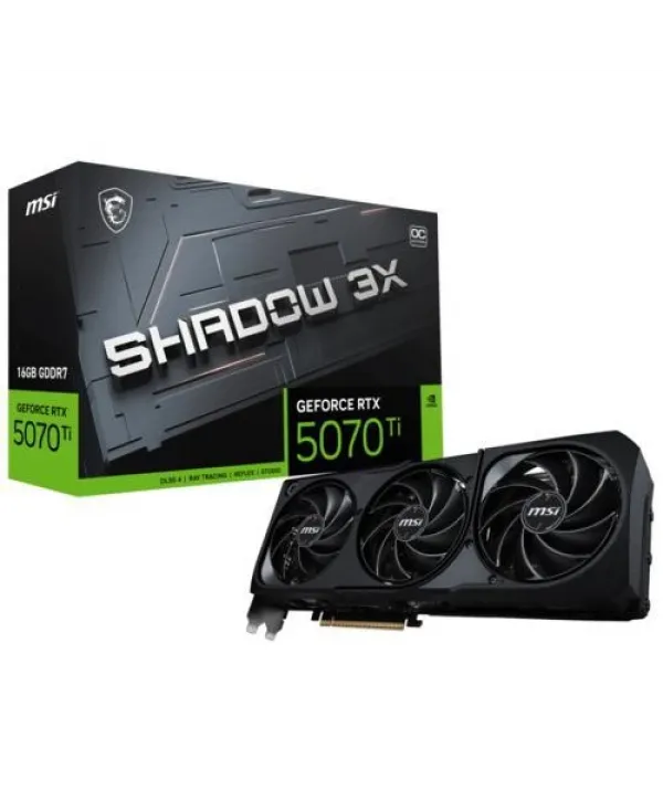 MSI GEFORCE RTX 5070 TI 16G SHADOW 3X OC VGA