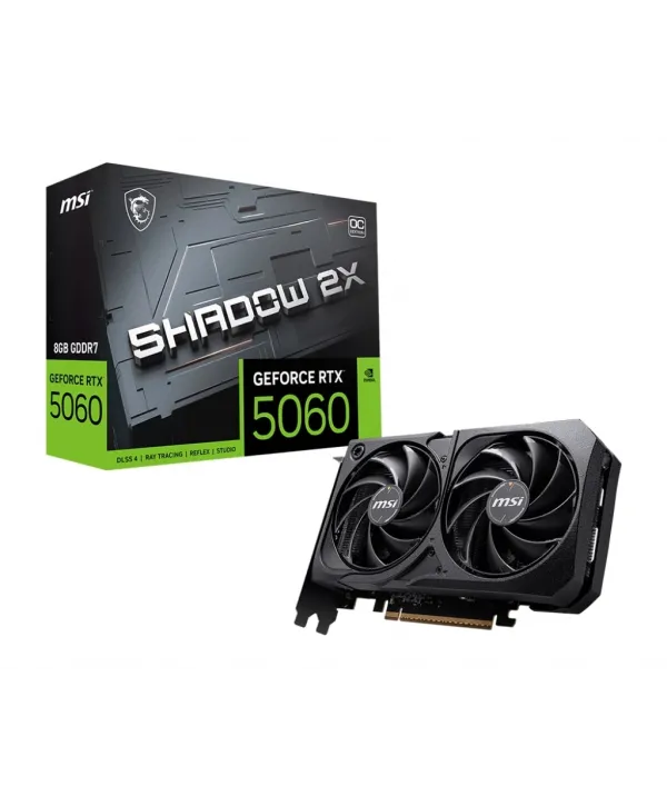 MSI GEFORCE RTX GEFORCE RTX 5060 8G SHADOW 2X OC