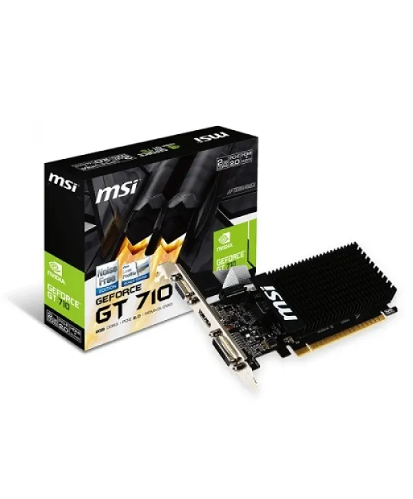 MSI GT 710 2GD3H 2GB LP DDR3 64Bit DVI/HDMI/VGA