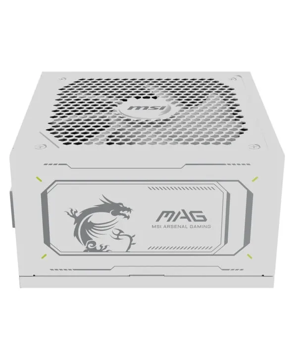 MSI MAG 1000GL PCIE5 WHITE 1000W 80+ GOLD POWER
