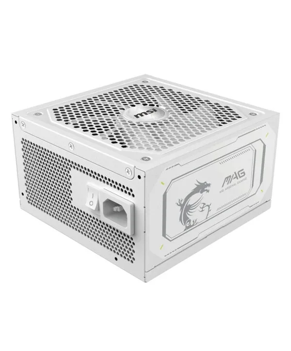 MSI MAG 1000GL PCIE5 WHITE 1000W 80+ GOLD POWER