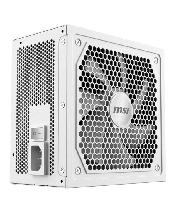 MSI MAG 1000GL PCIE5 WHITE 1000W 80+ GOLD POWER