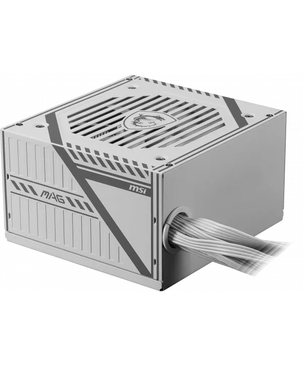 MSI MAG A650BNL WHITE 650W 80+ BRONZE POWER SUPPLY