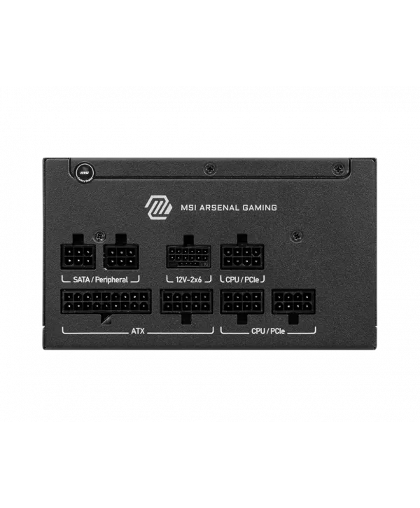 MSI MAG A750GLS PCIE5 750W 80+GOLD POWER SUPPLY