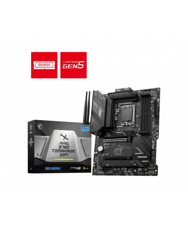 MSI MAG B760 TOMAHAWK WIFI DDR5 7000(OC) ATX 1700p