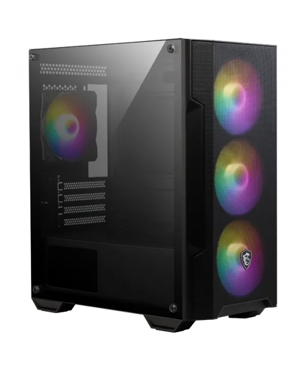 MSI MAG FORGE M100A 4x120mm ARGB mATX GAMING KASA