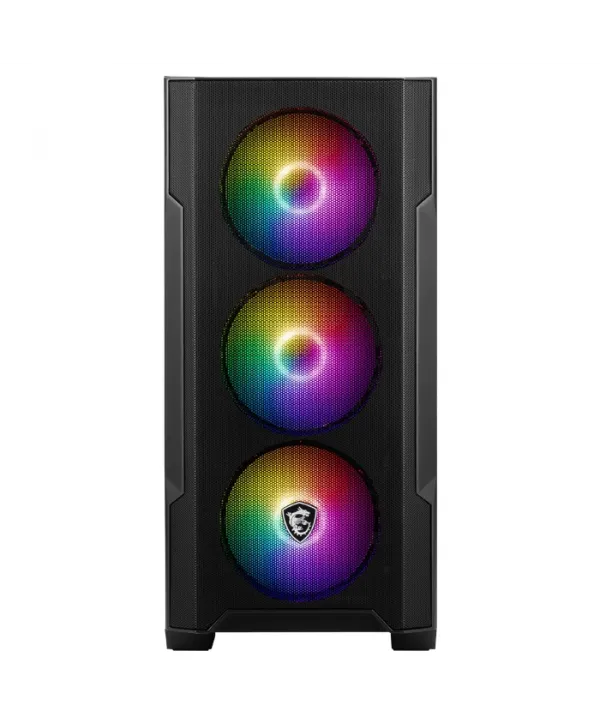 MSI MAG FORGE M100R 4X120mm ARGB mATX GAMING KASA