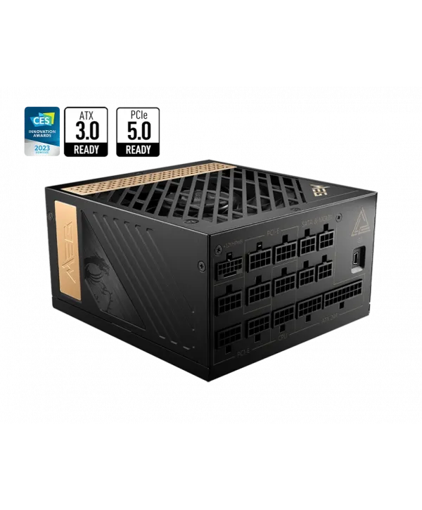 MSI MEG AI1300P PCIE5 1300W 80+ PLATINUM PSU