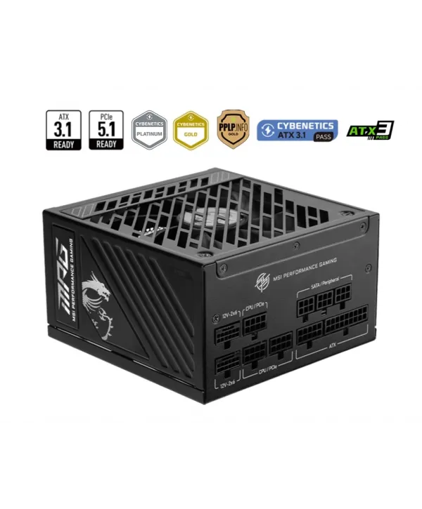 MSI MPG A1250GS PCIE5 1250W 80+ GOLD PSU
