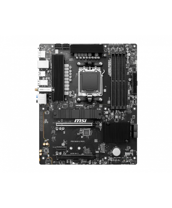 MSI PRO B650-S WIFI DDR5 7200(OC)MHz HDMI DP M.2 ATX AM5