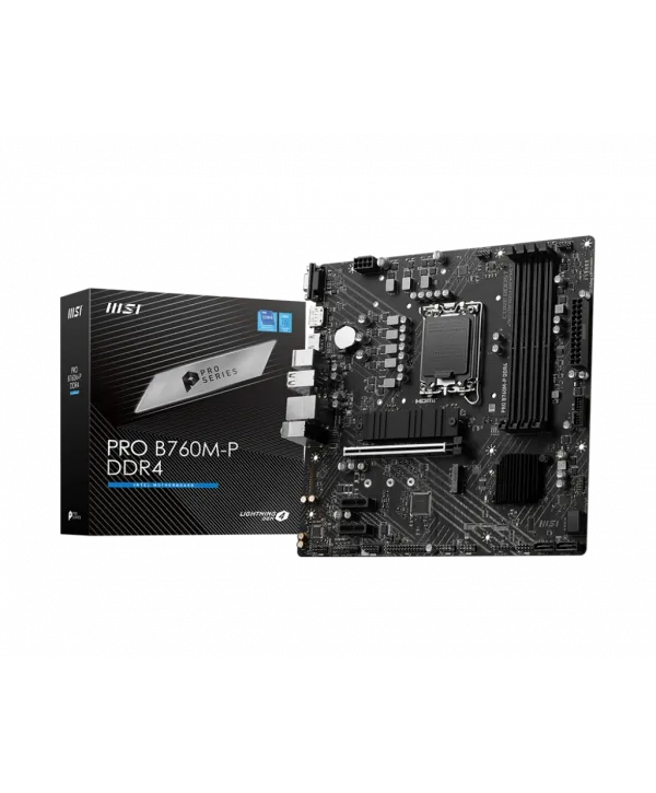 MSI PRO B760M-P DDR4 4800(OC) DDR4 HDMI DP M.2 ATX 1700p