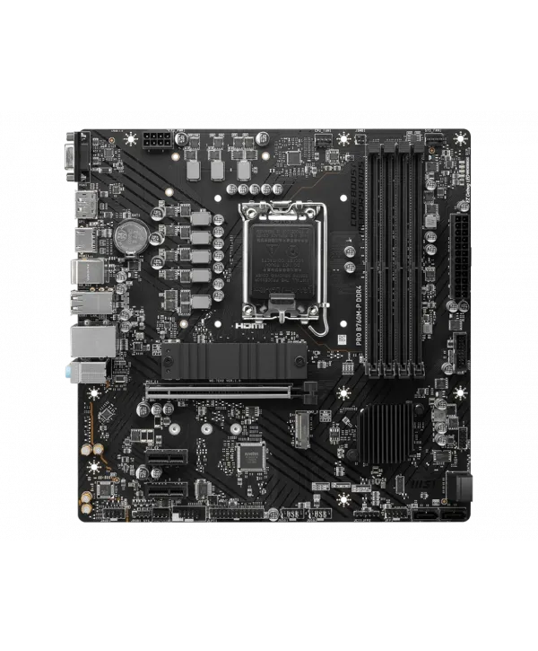MSI PRO B760M-P DDR4 4800(OC) DDR4 HDMI DP M.2 ATX 1700p