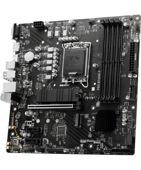 MSI PRO B760M-P DDR5 6800MHz(OC) M.2 HDMI mATX 1700p