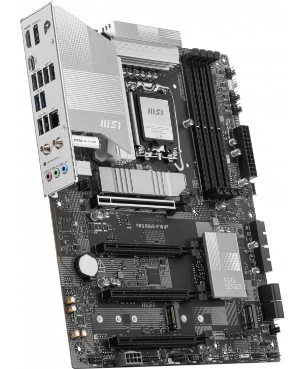 MSI PRO B860-P WIFI SOKET 1851 DDR5 8600MHZ(OC) 3xM.2 1x TB4 HDMI DISPLAY 5G LAN WIFI 7 ATX