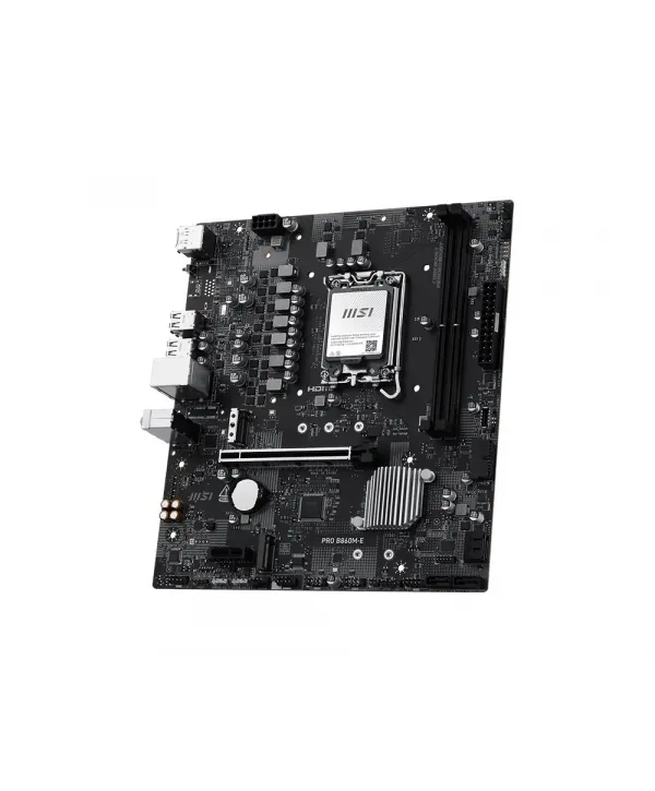 MSI PRO B860M-E DDR5 6400MHz(OC) 1851P mATX