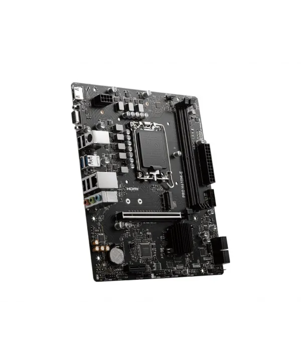MSI PRO H610M-E DDR5 5600MHZ(OC) HDMI VGA M.2 mATX 1700P