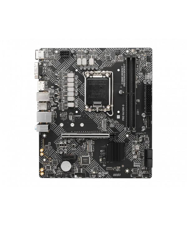 MSI PRO H610M-G DDR5 5600MHZ MATX 1700