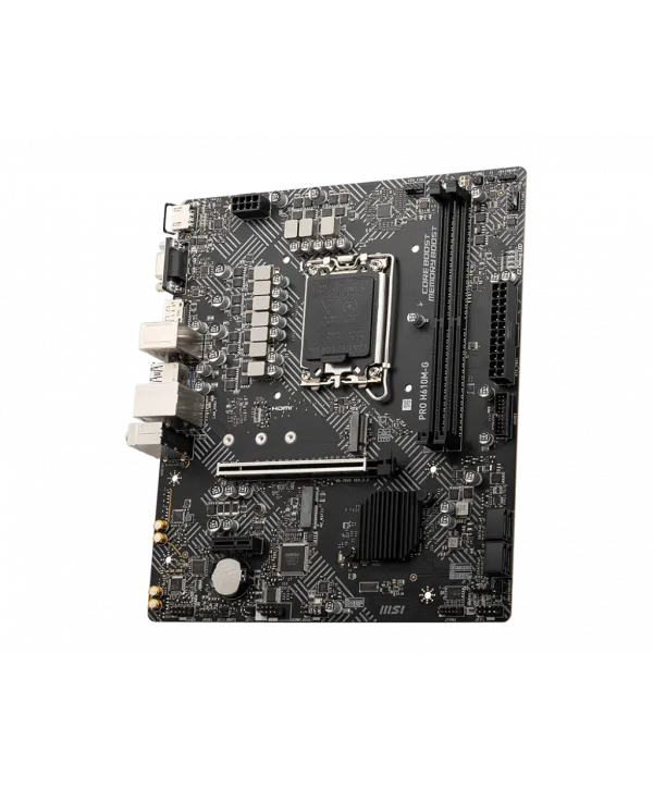 MSI PRO H610M-G DDR5 5600MHZ MATX 1700