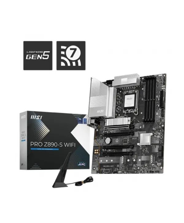 MSI PRO Z890-S WIFI DDR5 8600(OC) DVI HDMI ATX