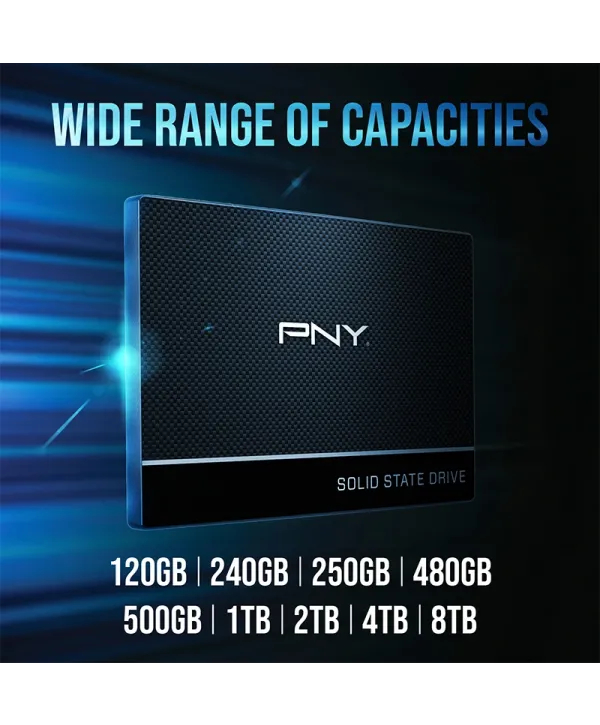 PNY CS900 500GB 535/500MB/s 2,5 SATA3 SSD (SSD7CS900-500-RB)