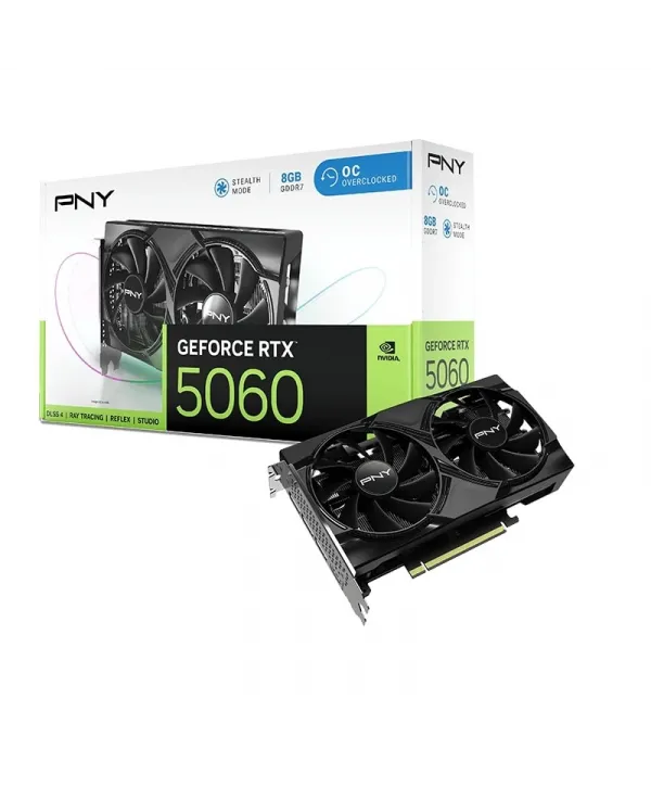 PNY RTX 5060 OC 8GB GDDR7 128Bit (VCG50608DFXPB1-O) Ekran Kartı