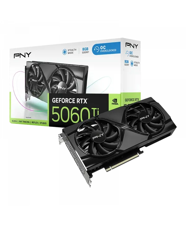 PNY RTX 5060 Ti 8GB GDDR7 128Bit (VCG5060T8DFXPB1-O) Ekran Kartı