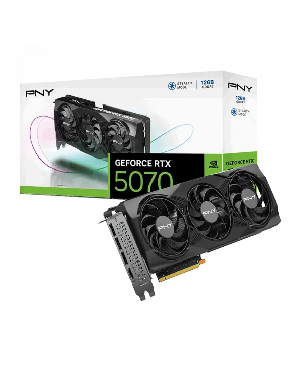 PNY RTX 5070 12GB GDDR7 192Bit (VCG507012TFXPB1) Ekran Kartı