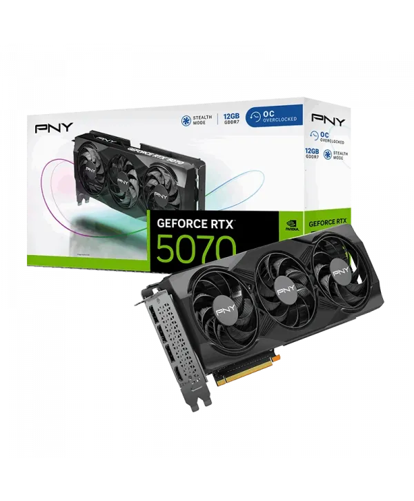 PNY RTX 5070 OC 12GB GDDR7 192Bit (VCG507012TFXPB1-O) Ekran Kartı