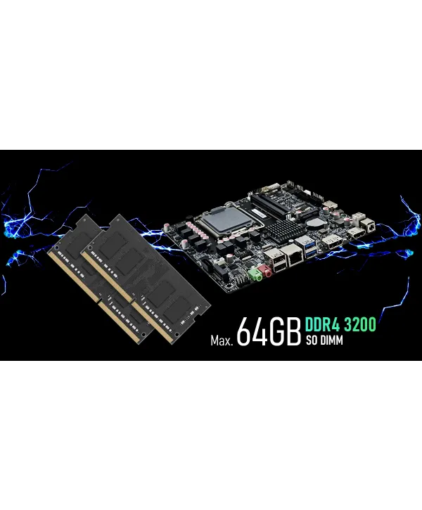 PRITTEC OX2 Q7-TH610L MINI PC I5-12400 / 16GB /512 Nvme M2 / Free Dos