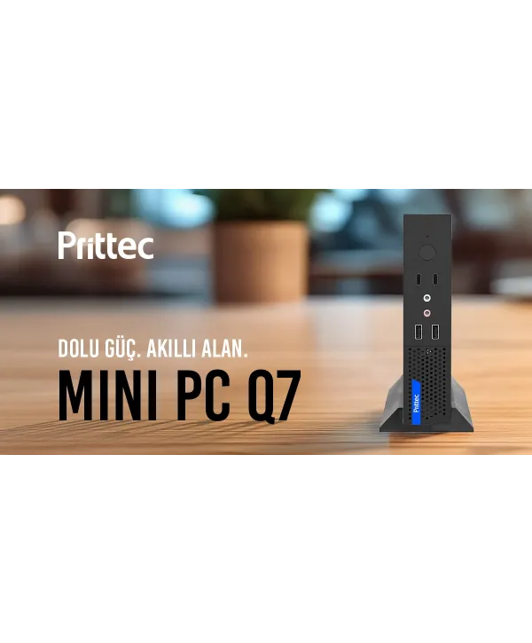 PRITTEC OX4 Q7-TH610L MINI PC I3-12100 / 8GB / 256 Nvme M2 / Free Dos