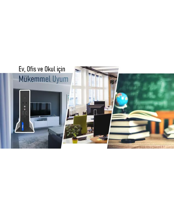 PRITTEC Q7-TH610L MINI PC I5-12400 / 12GB / 512 Nvme M2 /Free Dos