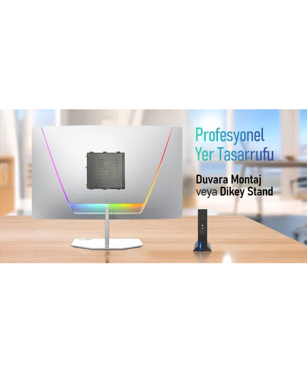 PRITTEC Q7-TH610L MINI PC I5-12400 / 12GB / 512 Nvme M2 /Free Dos