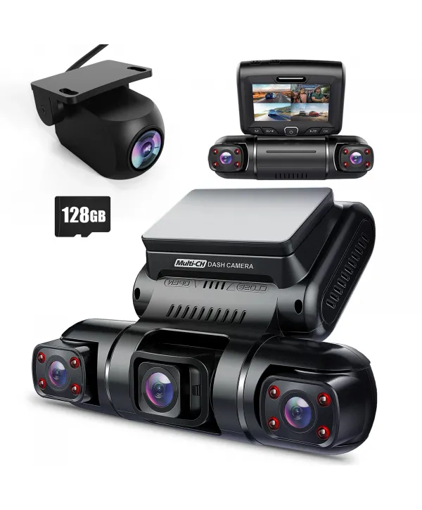 PRUVEEO D90-4CH FHD WI-FI GPS + 128GB SD KART KAME