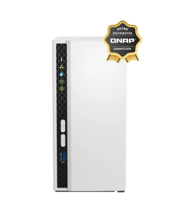 QNAP TS-233 2 YUVALI 2GB DEPOLAMA ÜNİTESİ (Resmi Distribütör Garantili)
