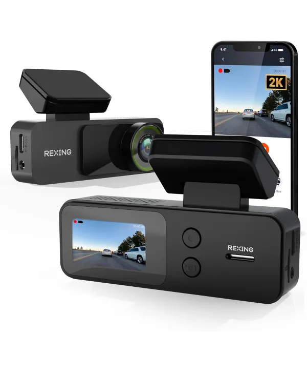 REXING V1 LITE 2K WIFI ARAC KAMERASI + 32GB SD KAR