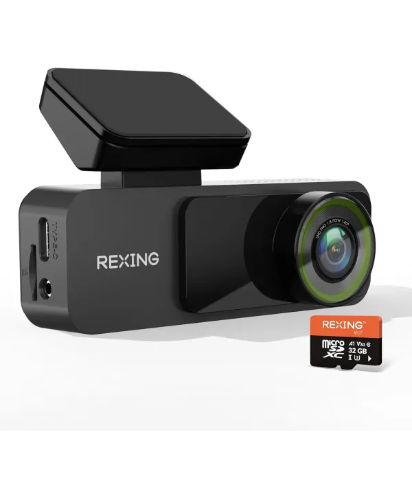 REXING V1 LITE 2K WIFI ARAC KAMERASI + 32GB SD KAR